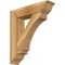 Ekena Millwork Imperial Traditional Rough Sawn Bracket w/ Offset Brace, Western Red Cedar, 8"W x 32"D x 36"H BKT0806X32X36IMP01RWR - alternate 1